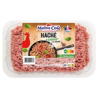 Image de Haché dinde à cuisiner Pleine Saveur, MAITRE COQ, France, barquette