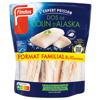 Image de Dos de colin d'Alaska FINDUS