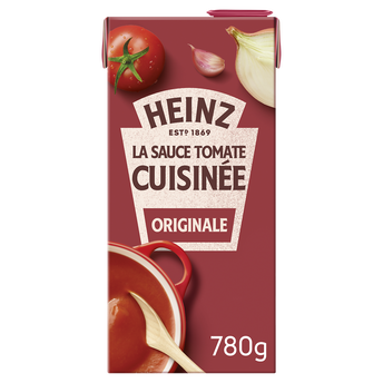Image de Sauce tomate cuisinée ail et oignons HEINZ