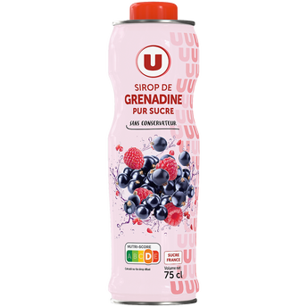 Image de U
Sirop de grenadine  bidon de