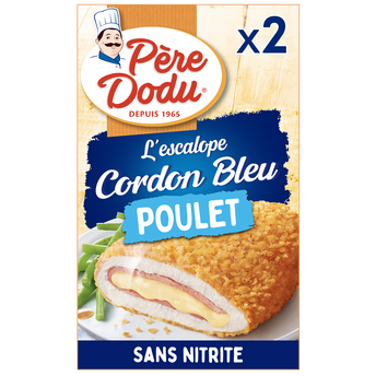 Image de Escalope cordon bleu poulet, PERE DODU, étui