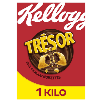 Image de Céréales Trésor KELLOGG'S Chocolat Noisettes