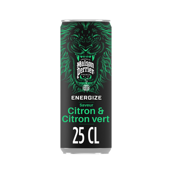 Image de Boissons énergisante saveur Citron/Citron Vert MAISON PERRIER
