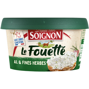 Image de Fouetté de Chèvre Aïl & Fines herbes 140g