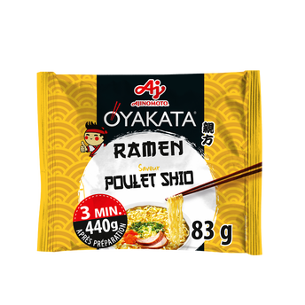Image de Ramen poulet shio OYAKATA en sachet