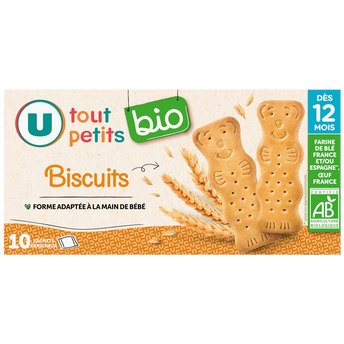 Image de U TOUT PETITS BIO
Biscuit bébé croissance nature dès 12 mois