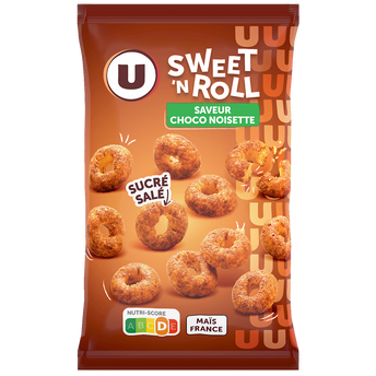 Image de U
Confiserie Sweet'roll saveur choco noisette, sachet