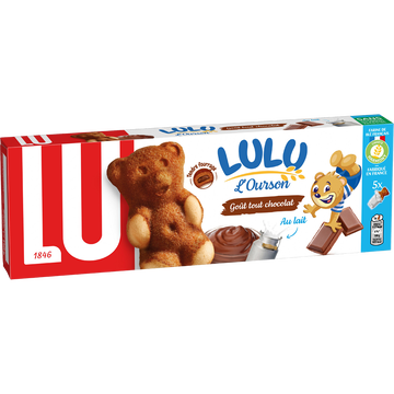LU Gâteaux Fourrés Tout Chocolat Lu, 150g