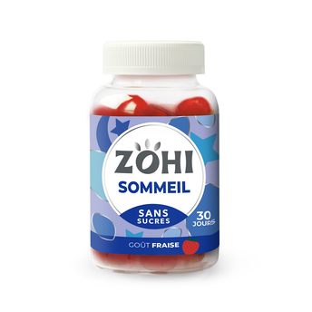 Image de Complément alimentaire sommeil parfum fraise ZOHI