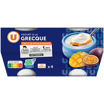 Image de U
Yaourt à la grecque sur lit de mangue et passion