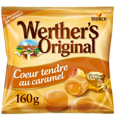 Grossiste Bonbon tendresse de caramel; 158g - WERTHER'S ORIGINAL