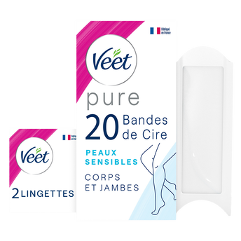 Image de Bandes de cires corps VEET