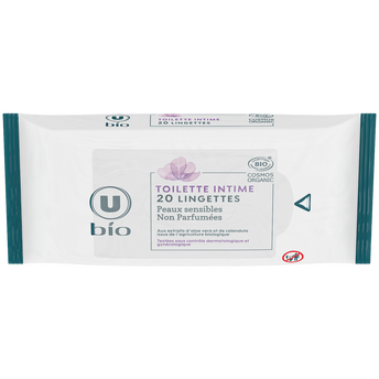 Image de U BIO
Lingettes toilette intime