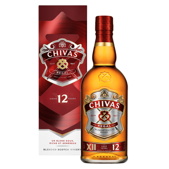 Image de Scotch whisky CHIVAS Regal, 40°, 12 ans d'âge