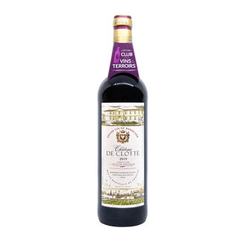 Image de Vin Rouge Côtes/Castillon AOP rouge Château De Clotte