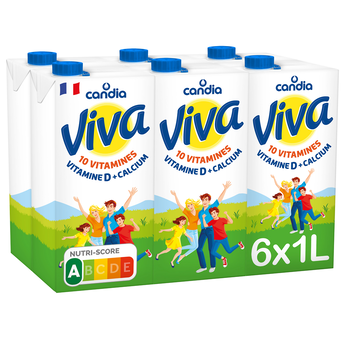 Image de Lait vitaminé 1%MG UHT CANDIA VIVA