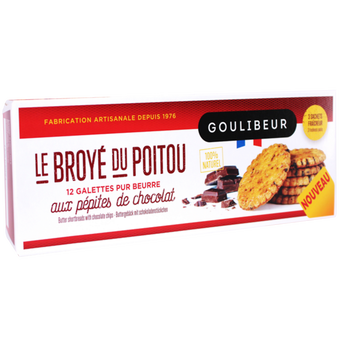 Image de Galettes aux pépites de chocolat GOULIBEUR étui X12