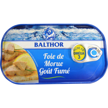 Image de Foie de morue BALTHOR, boîte de