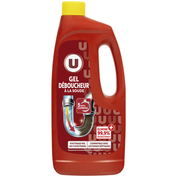 Image de U
Gel déboucheur à la soude  flacon de