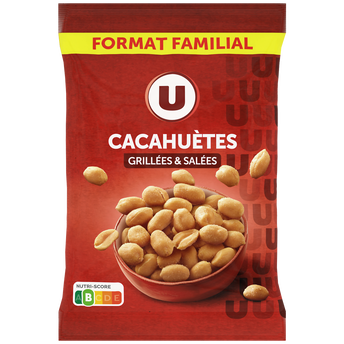 Image de U
Cacahuètes grillées et salées  sachet de