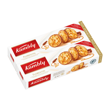 Florentin Biscuits Florentin Suisses Amandes Caramélisées Kambly, 2x125g