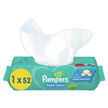 Image de Lingettes fresh clean PAMPERS