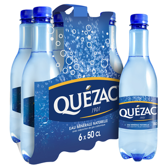 Image de Eau minérale naturelle gazeuse QUEZAC