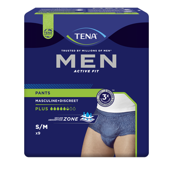 Image de Sous-vêtement incontinence active fit pants plus - taille M - TENA FORMEN