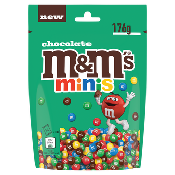 Image de M&M's minis billes de chocolat enrobées, pochon