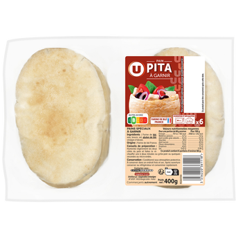 Image de U
Pains pita x6