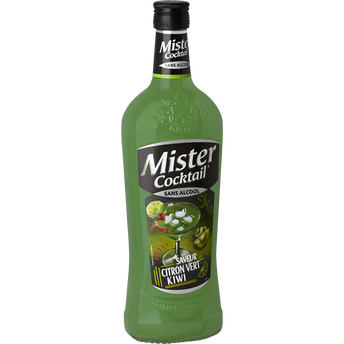 Image de Cocktail sans alcool au citron vert et au kiwi MISTER COCKTAIL