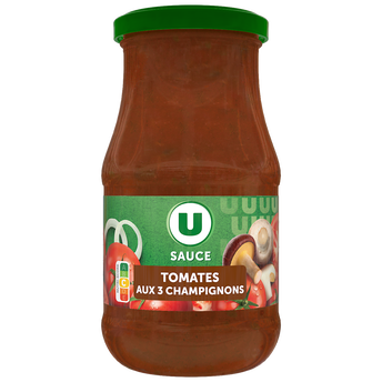 Image de U
Sauce tomates et champignons   boîte de 446ml
