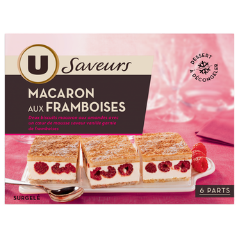 Image de U SAVEURS
Macaron aux framboises