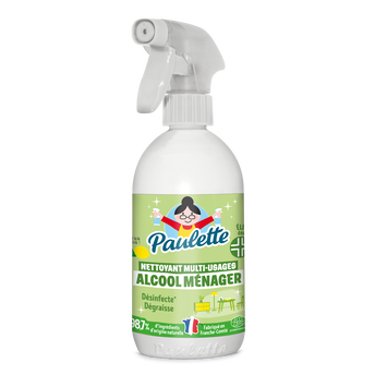 Image de Alcool ménager multi-surface parfum citron PAULETTE - Spray