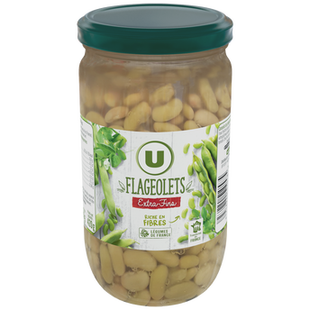 Image de U
Flageolets verts extra-fins - Bocal