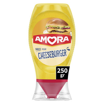Image de Sauce cheddar pour cheeseburger AMORA