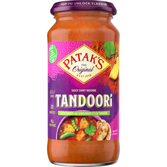 Image de Sauce tandoori PATAK'S