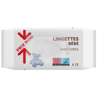 Image de Lingettes bébé TAMI PRIX MINI