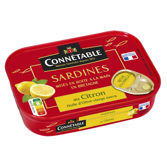 Image de Sardines au citron et à l'huile d'olive CONNETABLE