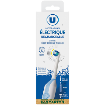 Image de U
Brosse à dents électrique