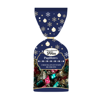 Image de Papillotes Chocolats et pâtes de fruits REVILLON PPX