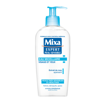 Image de Eau Micellaire Apaisante Tout En 1 Pour Peaux Sensibles MIXA