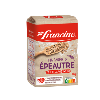 Image de Farine d'épeautre T80 FRANCINE - Paquet de