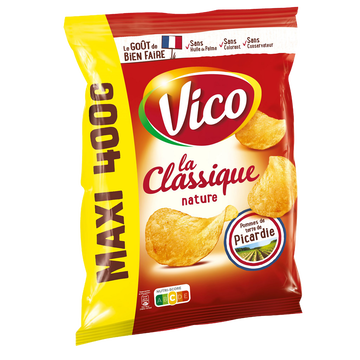 Vico Chips La Classique Salées Vico, 400g