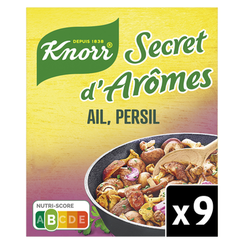 Image de Cubes fondants ail persil Secret d'Arômes KNORR