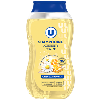 Image de U
Shampooing Cheveux blonds, camomille & miel