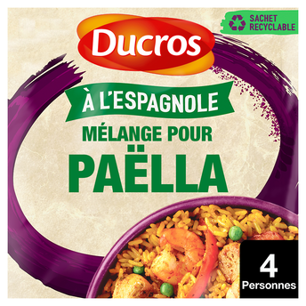 Image de Epices Mélange pour paella valenciana Sachet Malin DUCROS