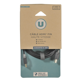 Image de U
Cable fin hdmi