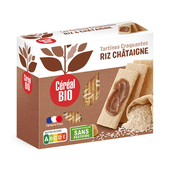 Image de Tartines Riz Châtaigne CEREAL BIO