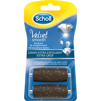 Image de Rouleaux de remplacement aux grains extra exfoliant velvet smooth express pedi SCHOLL